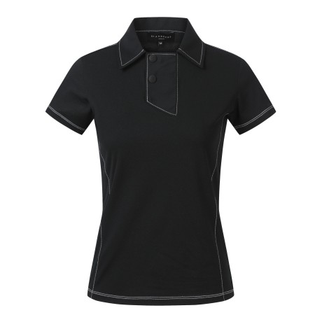 여성 배색 스티치 UV-CUT 반팔 티셔츠