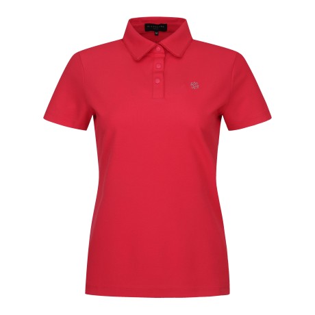 여성 별 심볼 허니콤 반팔 티셔츠