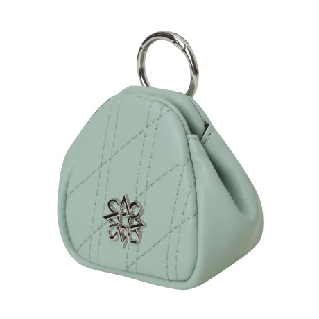 여성 별 심볼 퀼팅 복조리형 2구 볼케이스