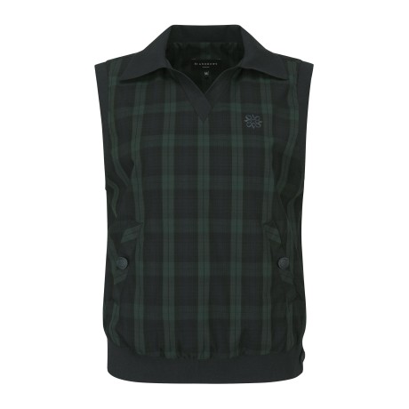 여성 심볼 V넥 아노락 베스트