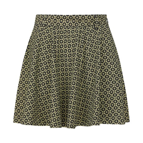 여성 Thistle 패턴 플레어 스커트