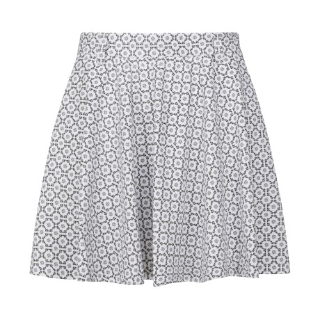 여성 Thistle 패턴 플레어 스커트