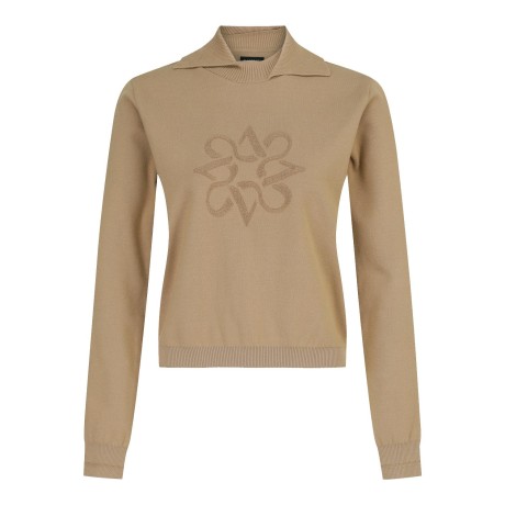 여성 별 심볼 밀라노 니트