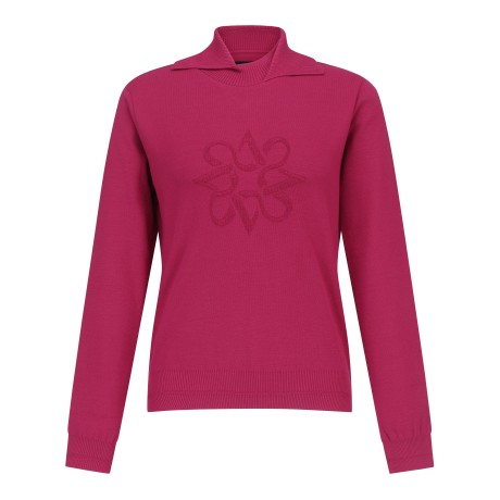 여성 별 심볼 밀라노 니트