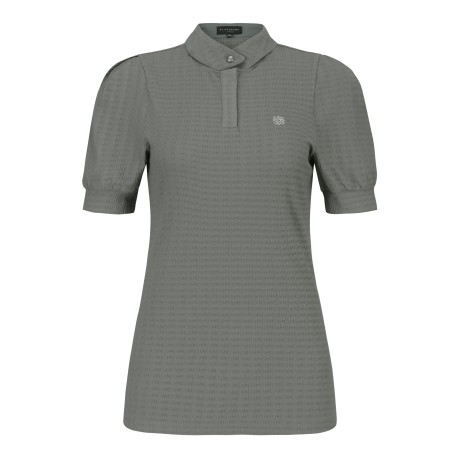 여성 링클 볼륨 슬리브 반팔 티셔츠