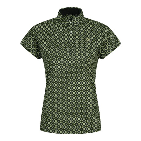 여성 Thistle 패턴 프린트 반팔 티셔츠