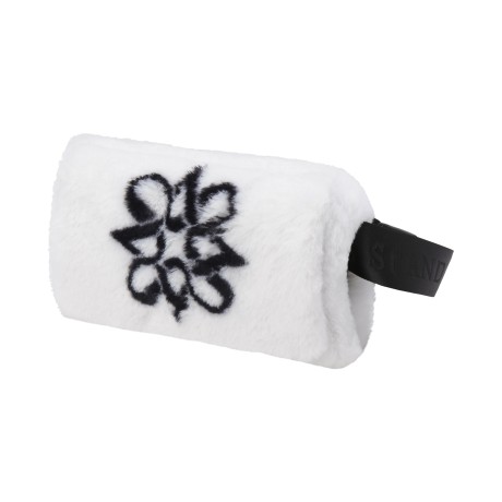 여성 심볼 로고 페이크퍼 핸드머프