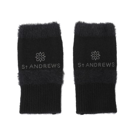 여성 심볼 핫픽스  캐시미어 니트 방한 손등커버