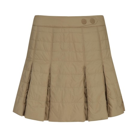 여성 퀼팅 플리츠 A라인 큐롯 스커트