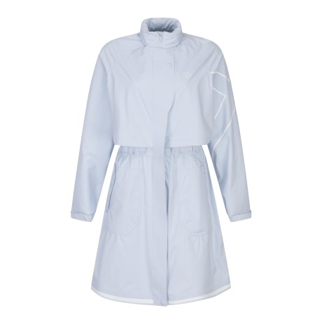 여성 웰딩 테이프 포인트 패커블 레인 점퍼