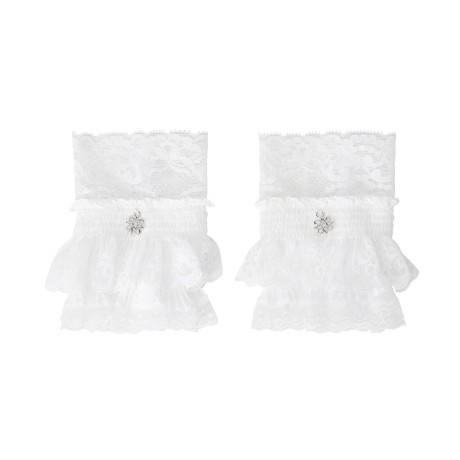 여성 심볼 레이스 손목 장갑