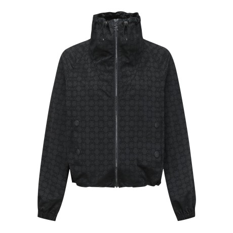 여성 백 로고 하이넥 레글런 집업 점퍼