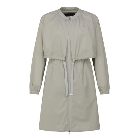 여성 스트링 플랩 집업 롱 점퍼