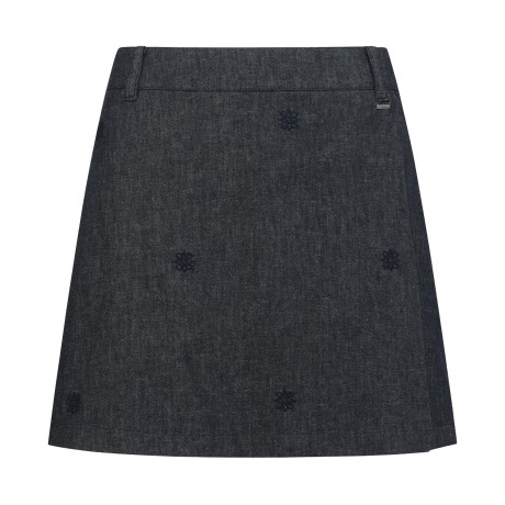 [ONLY BUCKET] 여성 별 심볼 랩 큐롯 스커트