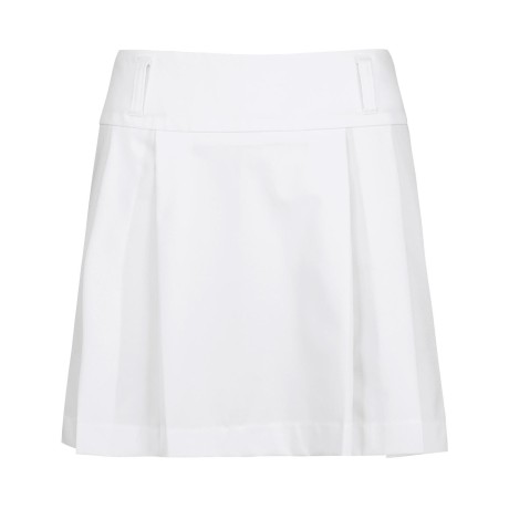 여성 메탈 별 심볼 플리츠 미니 스커트