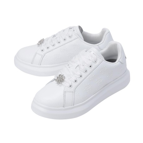 여성 큐빅 심볼 엠보 패턴 골프화