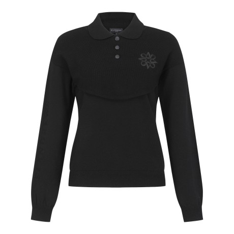 여성 심볼 니트 베스트 SET 볼레로