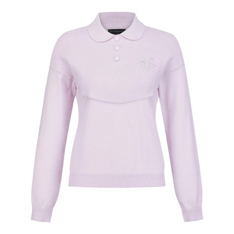 여성 심볼 니트 베스트 SET 볼레로