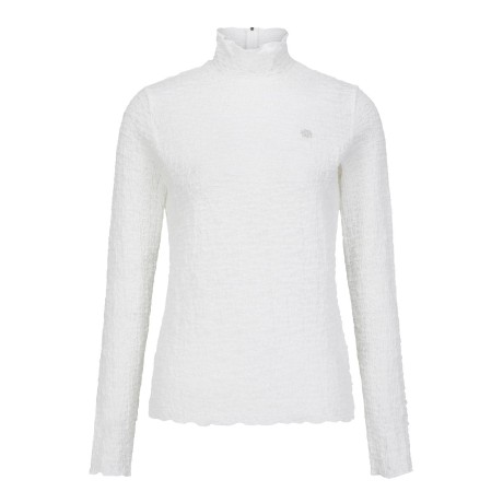 여성 심볼 링클 하이넥 베이스레이어