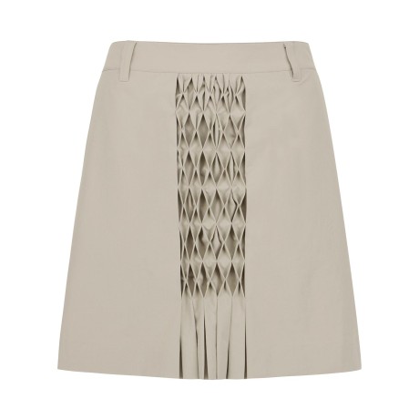 여성 아가일 입체 패턴 미니 스커트