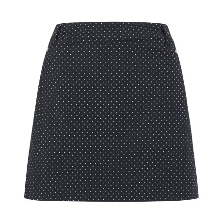여성 알파벳 도트 패턴 스커트