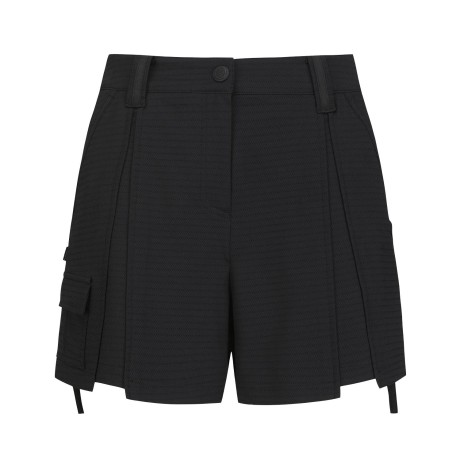 여성 테잎 포인트 시어서커 A라인 숏팬츠