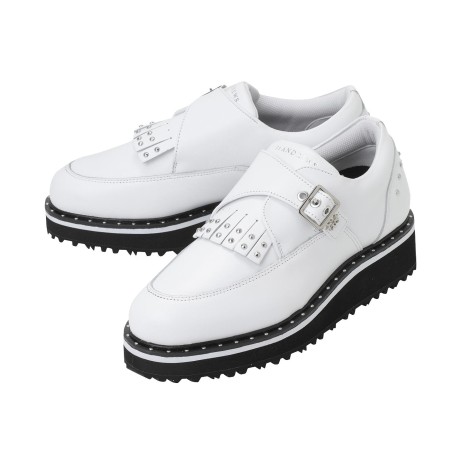 여성 스터드 태슬 버클 골프화 & 인솔 SET