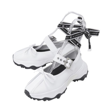 여성 리본 메리제인 스니커즈