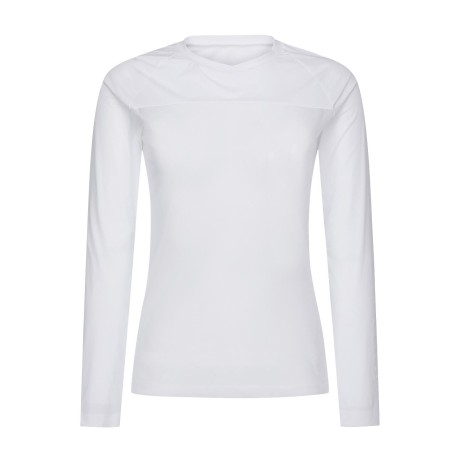 여성 튤 블록 냉감 긴팔 티셔츠