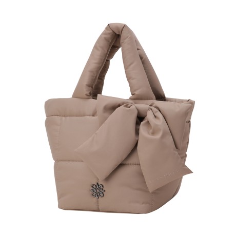 여성 리본 탈착 투웨이 토트백