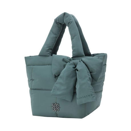 여성 리본 탈착 투웨이 토트백