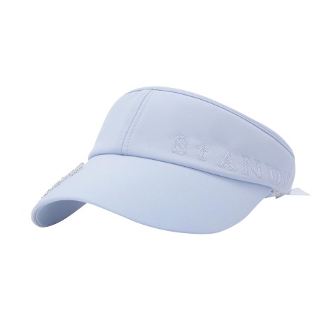 여성 비딩 별 심볼 로고 썬바이저