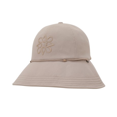 여성 별 심볼 리본 스트링 버킷햇