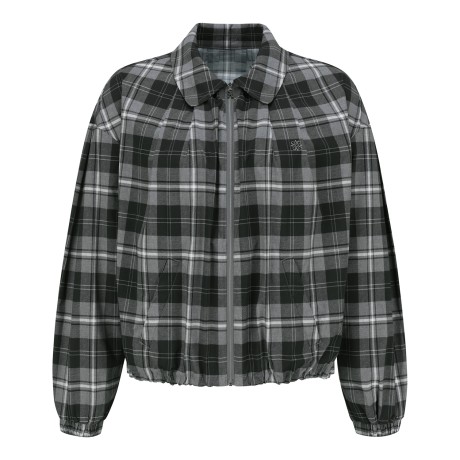 여성 별 심볼 칼라 스트링 점퍼