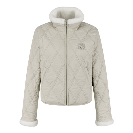 여성 사이드 스트랩 퍼 안감 점퍼