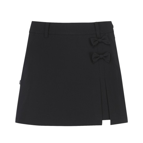 여성 사이드 리본 큐롯 스커트