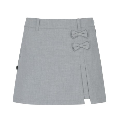 여성 사이드 리본 큐롯 스커트
