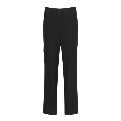 여성 카고 포켓 기모 팬츠