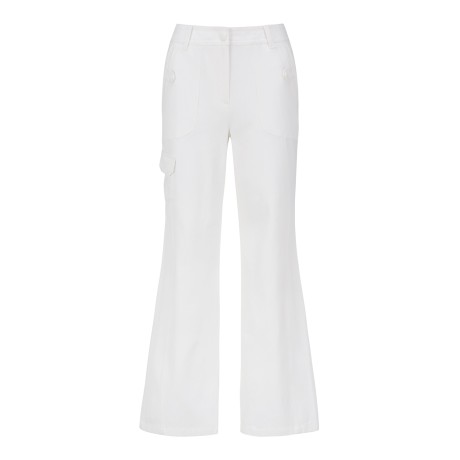 여성 별 심볼 미니 포켓 부츠컷 팬츠