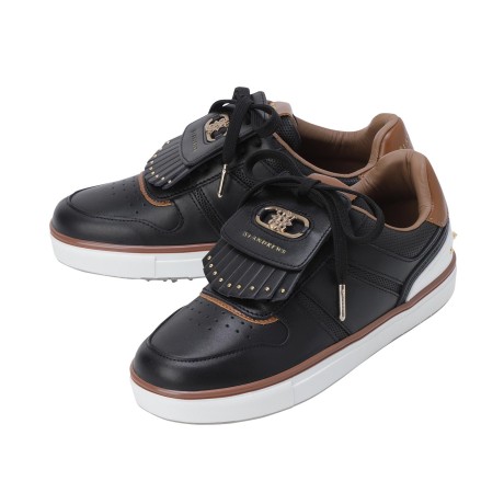 [ONLY BUCKET] 여성 타공 믹스 태슬 골프화