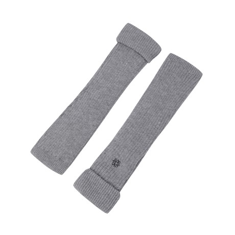 여성 별 심볼 기모 스트링 니트 레그워머