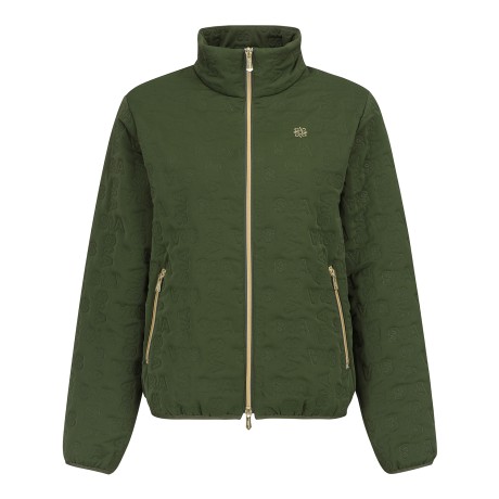 여성 STA 퀼팅 패딩 집업 점퍼