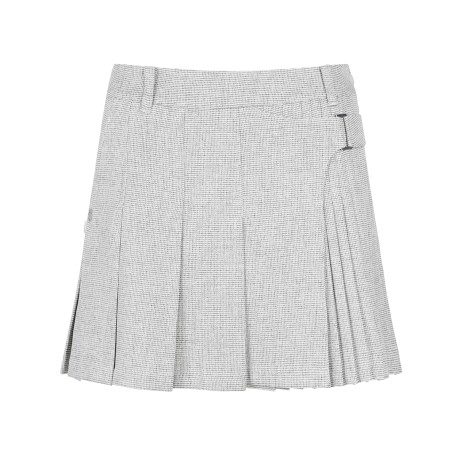 여성 플리츠 버클 큐롯 스커트