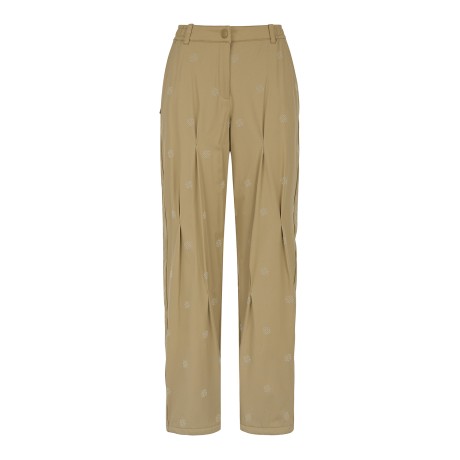 여성 별 심볼 다트 스트링 팬츠