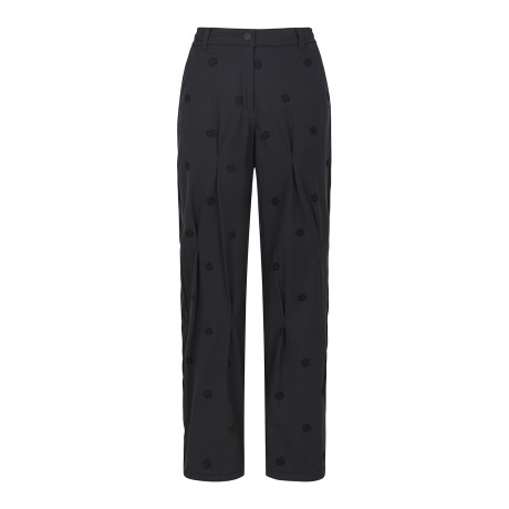 여성 별 심볼 다트 스트링 팬츠