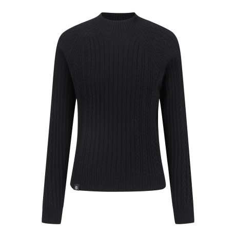 여성 케이블 홀가먼트 캐시미어 니트