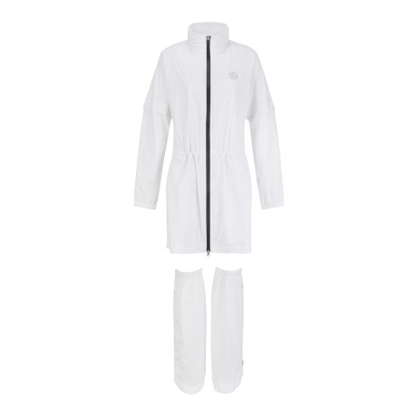 여성 소매 탈착 패커블 점퍼 & 레그워머