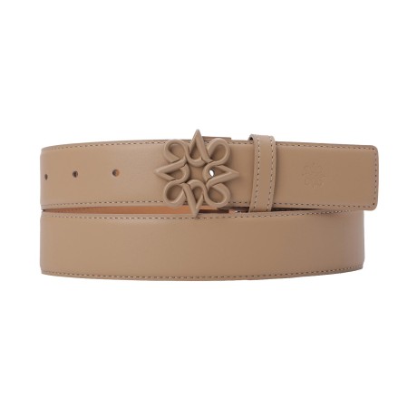 여성 별 심볼 솔리드 벨트