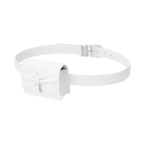 여성 리본 벨트 파우치백