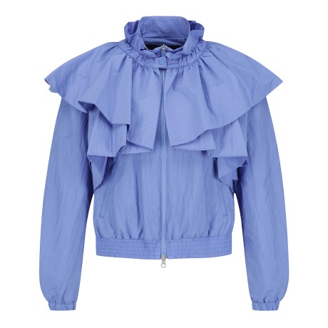 여성 방풍 집업 점퍼 & 플라운스 레이어